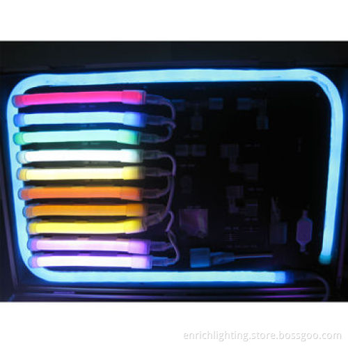 LED Neon Show Case, Various Colors, IP65 Rate, 50,000-hour Lifespan, 80 LEDs/mNew